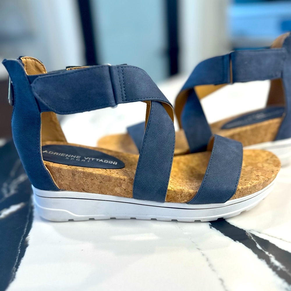 Adrienne Vittadini strappy sandals